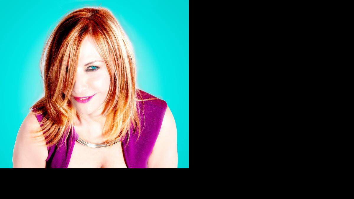 
La conductora María Laria.
