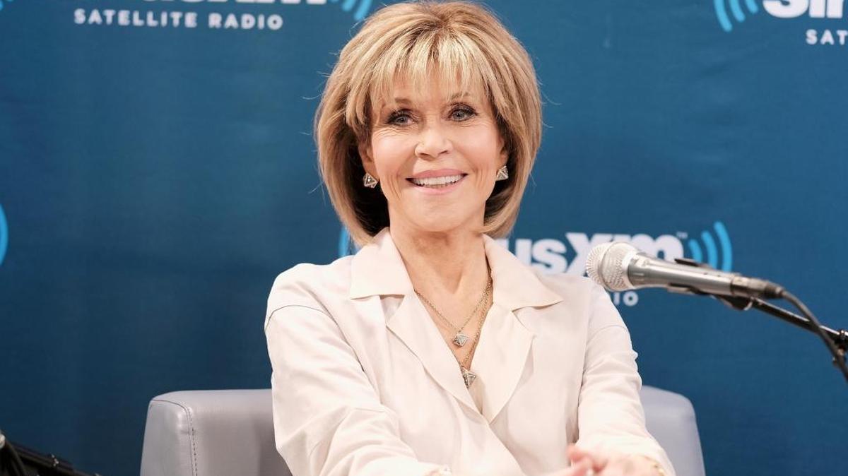 La actriz Jane Fonda habla sobre la nueva temporada de la serie de Netflix ‘Grace & Frankie’ en un evento de SiriusXM el 24 de marzo en Nueva York.