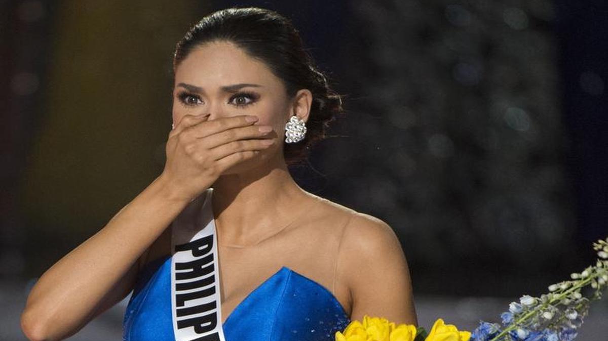 La nueva Miss Universo, la filipina Pia Wurtzbach.