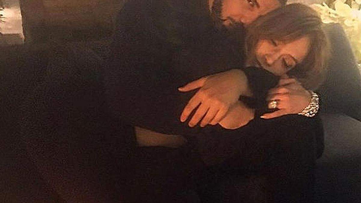 Drake y Jennifer López. Instagram