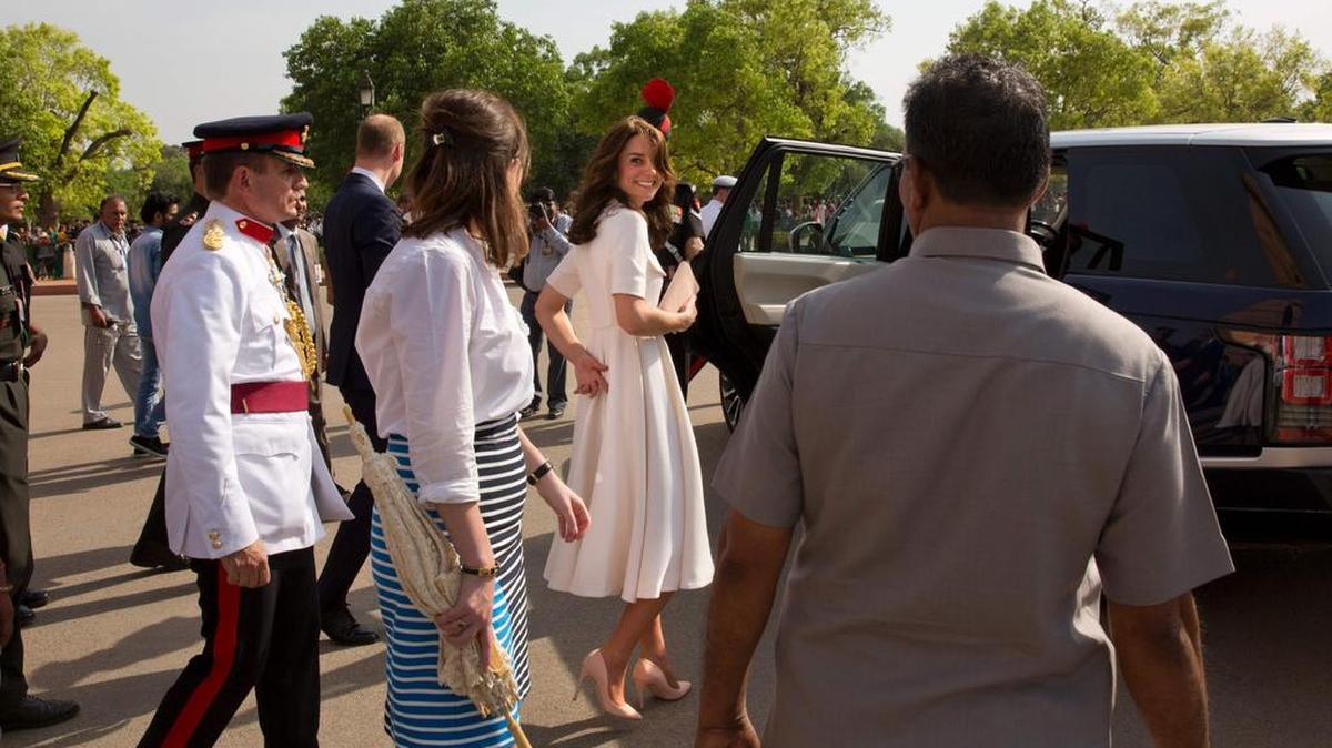 Varios periódicos publicaron la imagen de la princesa con el vestido al viento pero ninguno colocó la foto en la portada como lo hizo el Times of India.