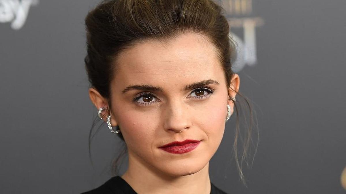 Emma Watson durante el estreno en Nueva York de 'Beauty and the Beast'.