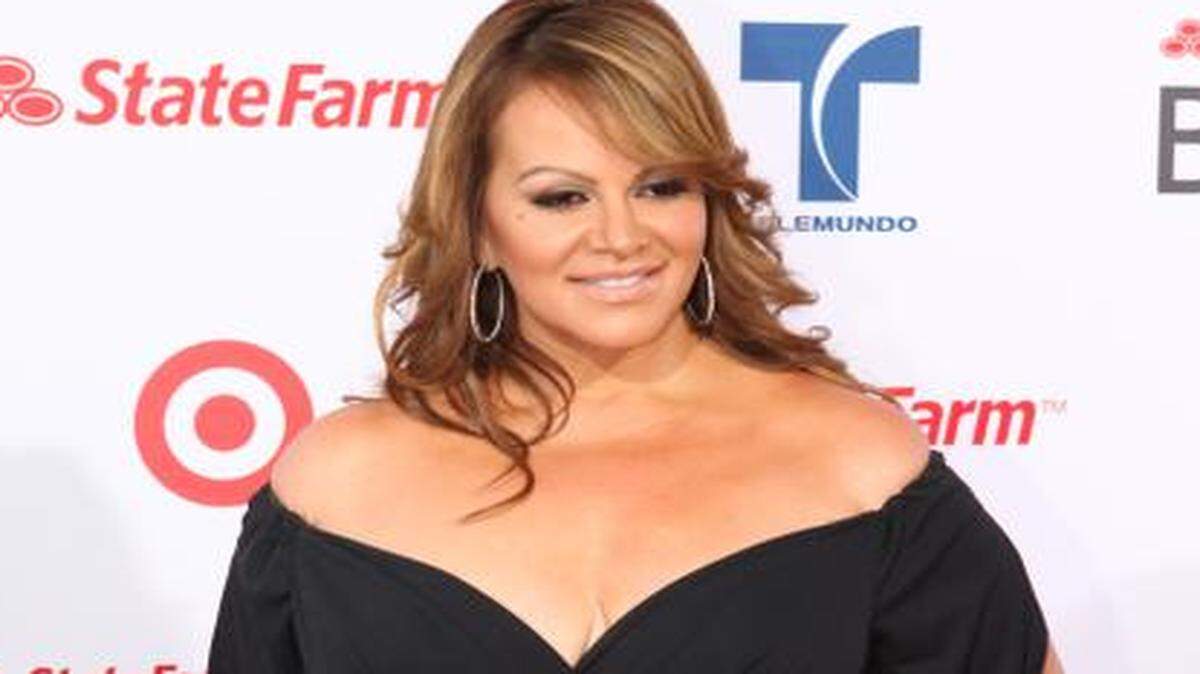 
Jenni Rivera en foto de archivo del 2012 en la entrega de los premios Billboard a la Música Latina en Bank United Center en Coral Glables. 
