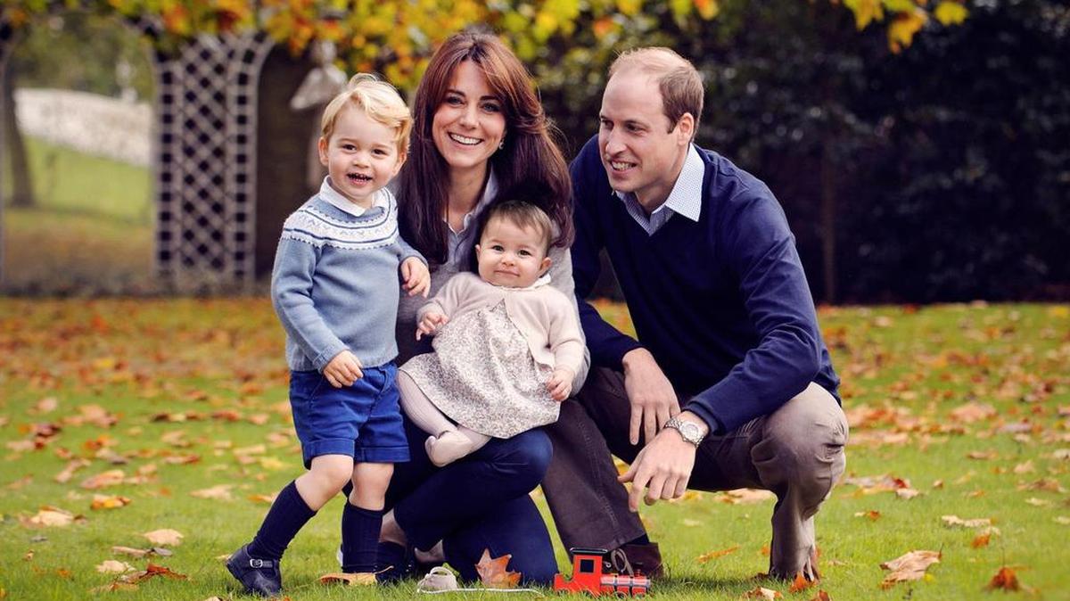 La fotografía fue compartida a través de la cuenta oficial de la monarquía británica en Facebook.