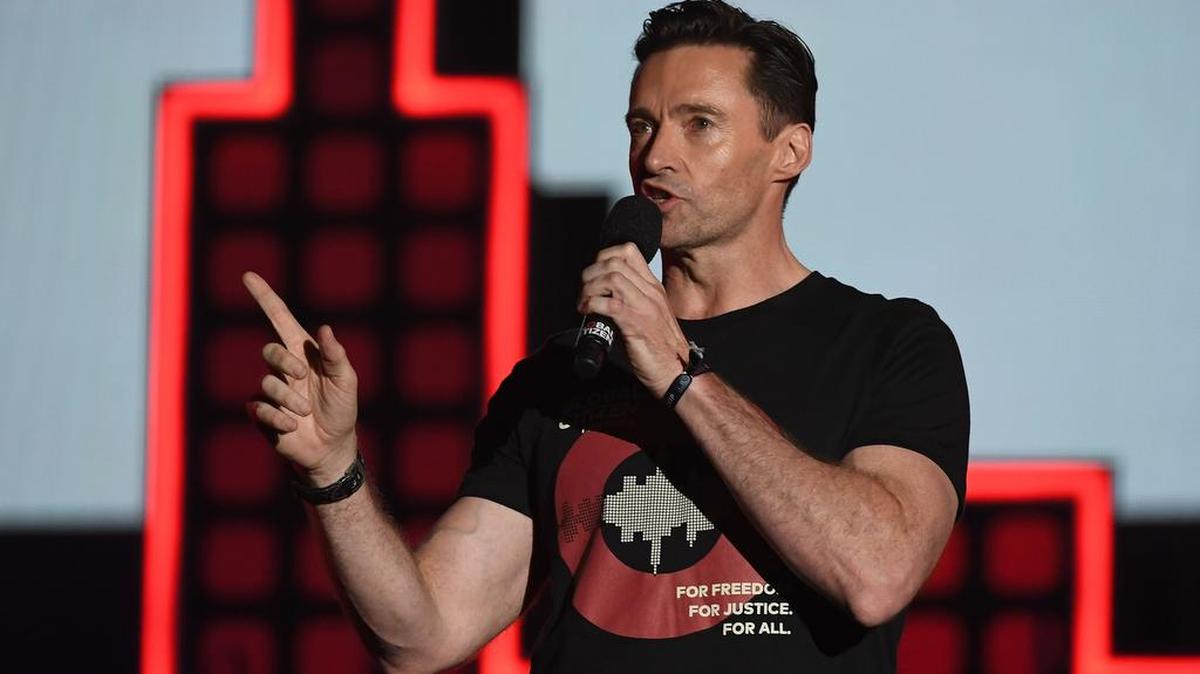 Hugh Jackman participa en el festival “2017 Global Citizen Festival in Central Park to End Extreme Poverty by 2030”, el 23 de septiembre en Parque Central, Nueva York.