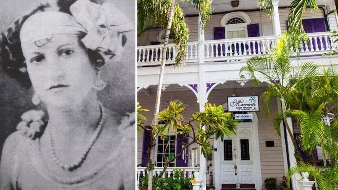 Elena Milagros Hoyos, de una familia cubana de Key West, murió a los 23 años de tuberculosis. La Casa Marrero, hoy un bed and breakfast en la calle Fleming, en Key West, fue construida por el empresario tabacalero cubano Francisco Marrero.
