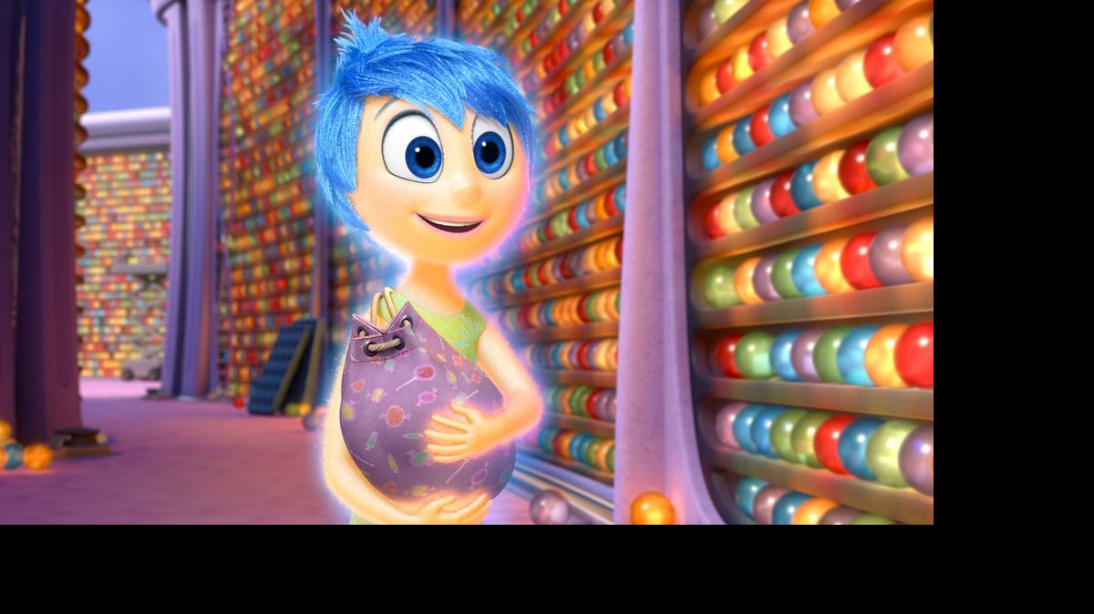 
Joy (voz de Amy Poehler) en ‘Inside Out’, dirigida por Pete Docter y Ronaldo del Carmen.
