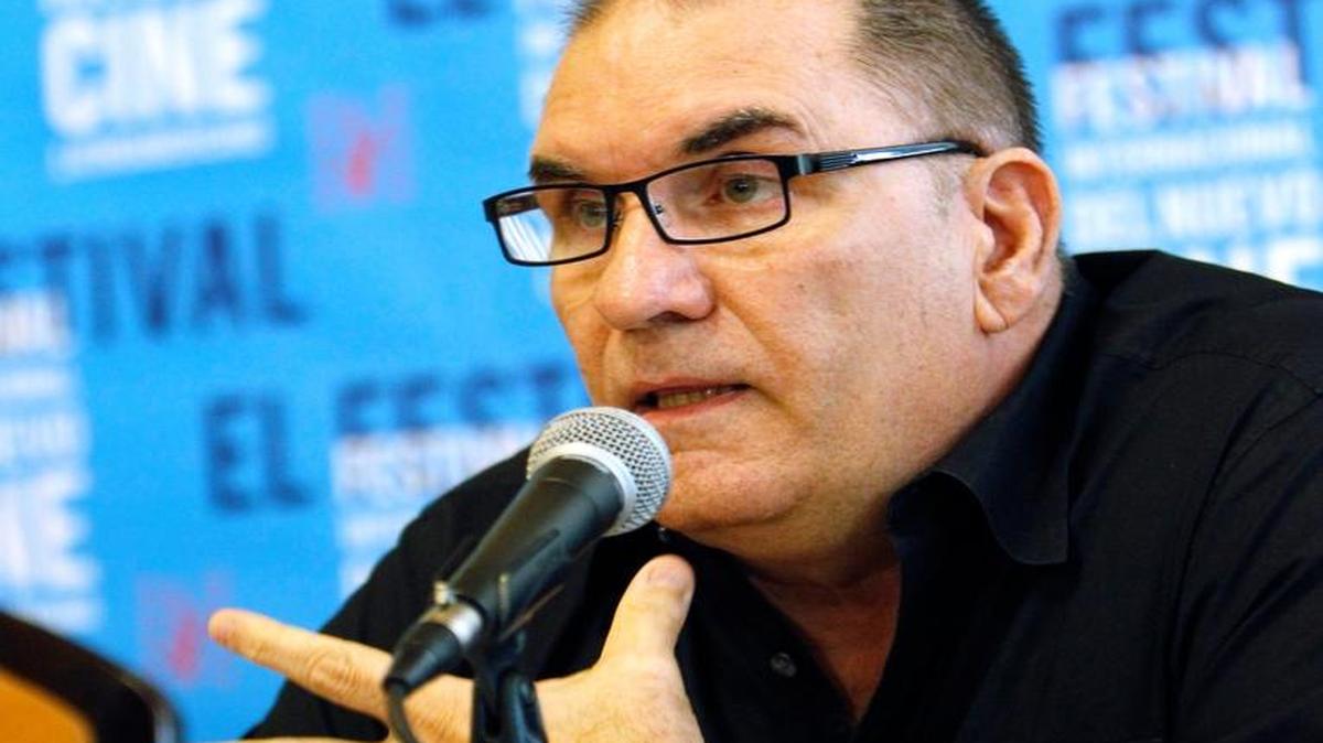 El director del Festival del nuevo cine Latinoamericano, Iván Giroud, participa en una conferencia de prensa el jueves 17 de noviembre del 2016, en La Habana (Cuba).