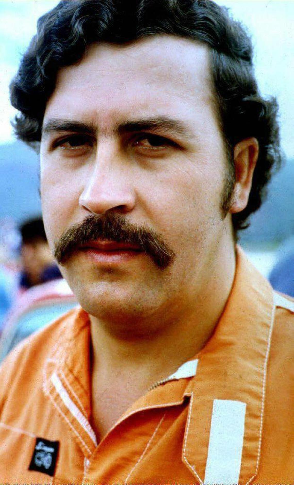 Fotografia sin fecha del líder del cartel de Medellín Pablo Escobar.