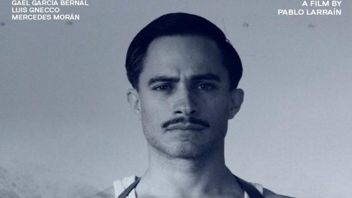 El cartel de la película “Neruda” del chileno Pablo Larraín.