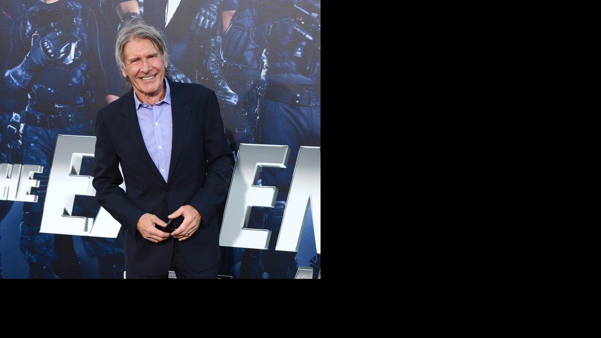 
Harrison Ford durante el estreno de “The Expendables 3”, el 11 de agosto de 2014. 

