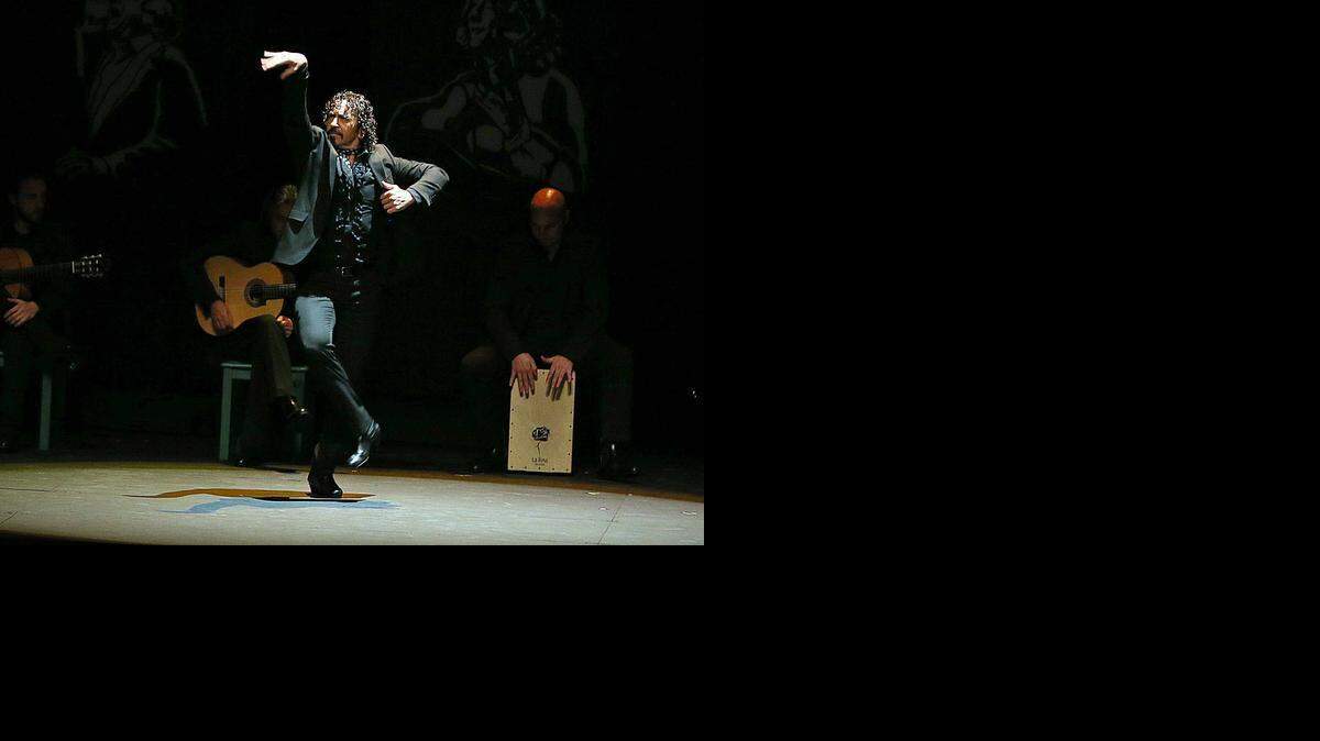 
José Serrano en ‘Voces, suite flamenca’, en el Adrienne Arsht Center.
