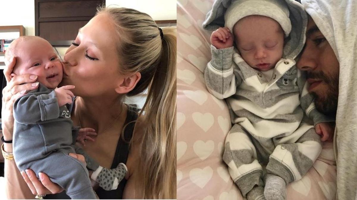 Las fotos que Enrique Iglesias y Anna Kournikova publicaron en sus cuentas de Instagram, mostrando por primera vez a sus gemelos que nacieron el 16 de diciembre en Miami.