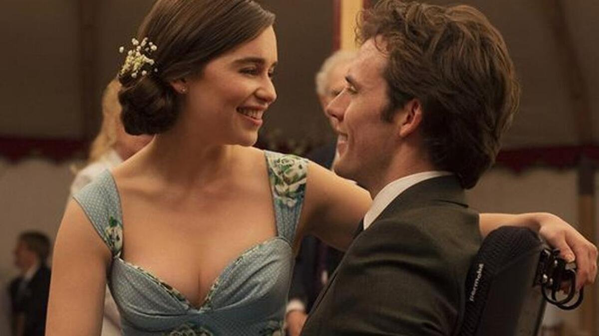 Emilia Clarke y Sam Claflin en una escena de la película ‘Me Before You’.