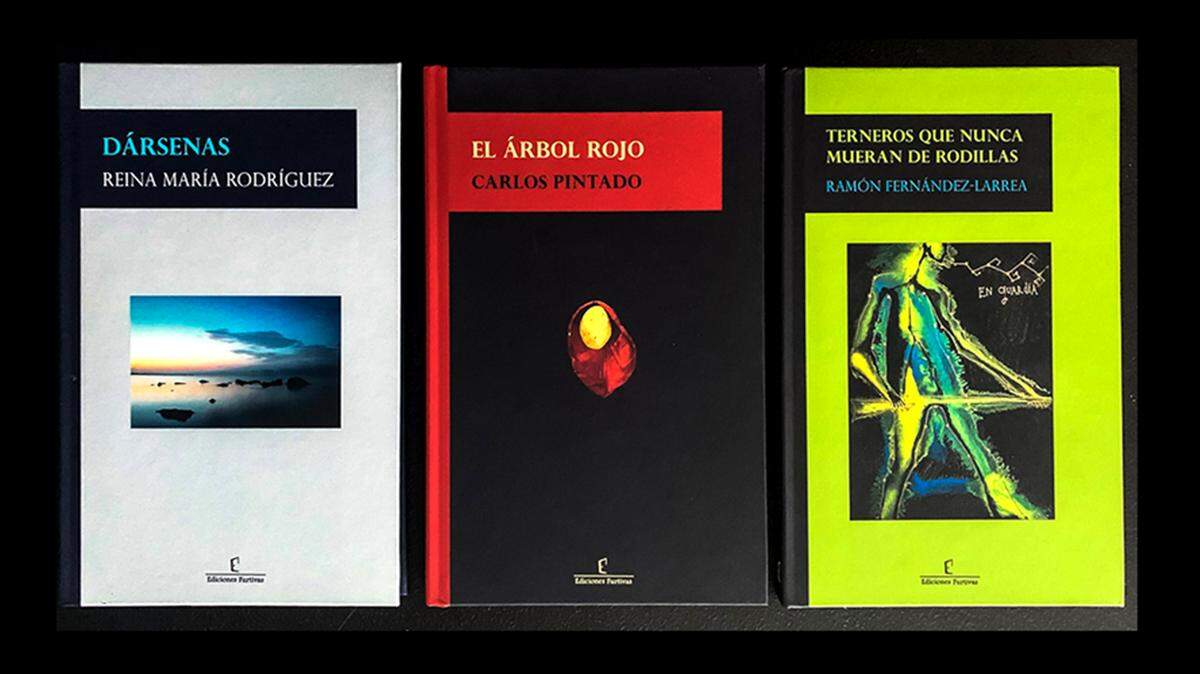Varias portadas de Ediciones Furtivas.