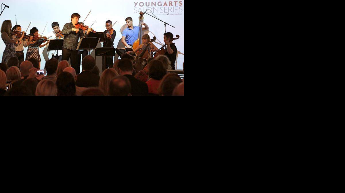 
Joshua Bell actuó en la presentación de su especial para HBO: ‘Joshua Bell: YoungArts MasterClass’.
