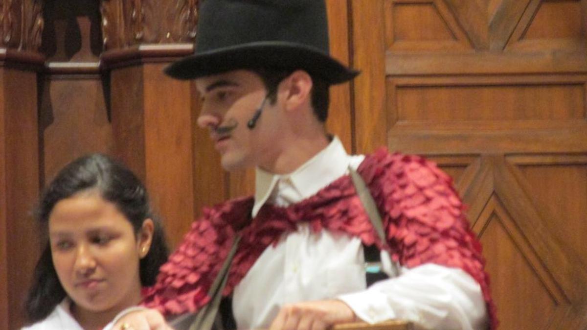 Reid Suttles se desempeñó muy bien en el rol titular de ‘Brundibar’.