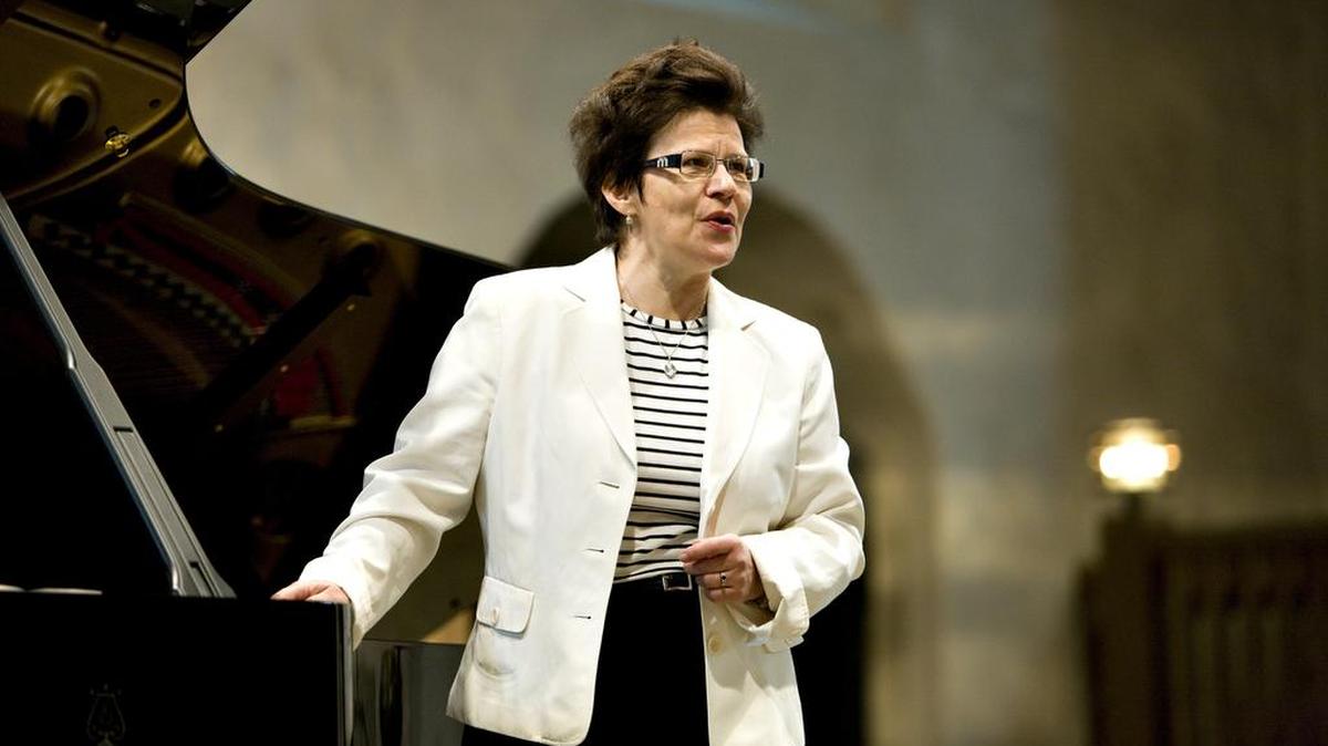 
La soprano Soile Isokoski.
