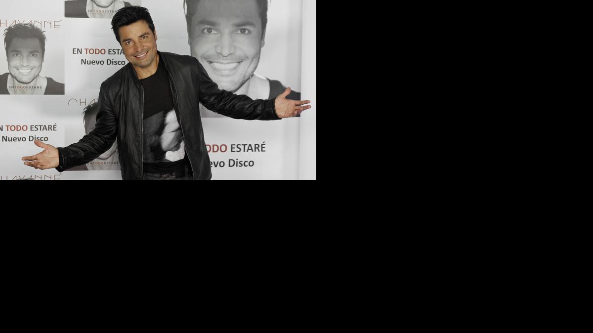 
El músico puertorriqueño Chayanne, durante la presentación esta mañana en Madrid de su disco "En todo estaré" después de cuatro años sin material inédito EFE/J.J.Guillen
