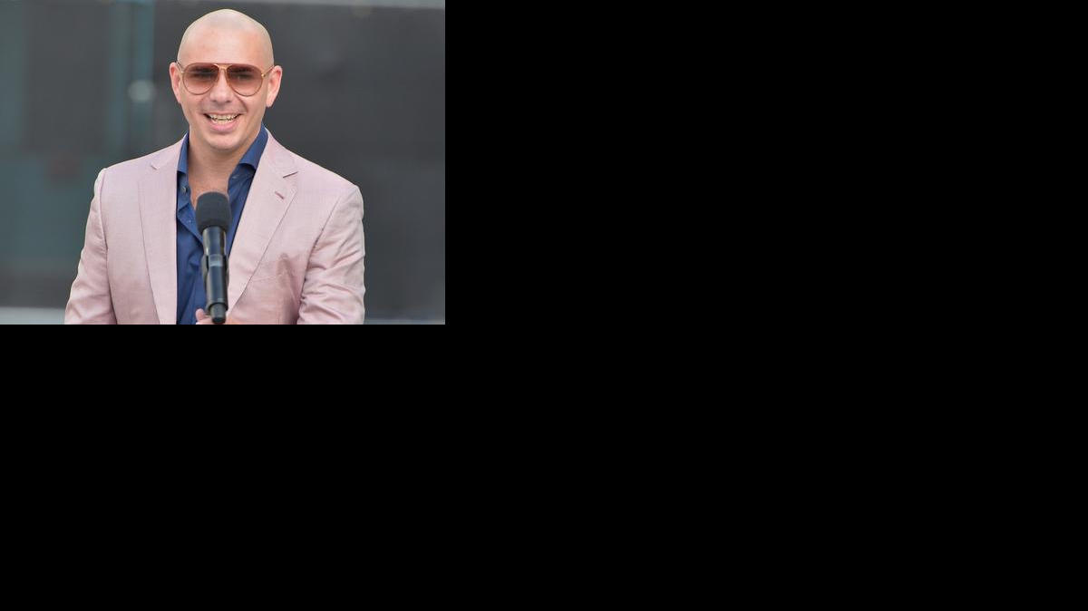 
Pitbull en la ceremonia de American Music Awards en el 2013.
