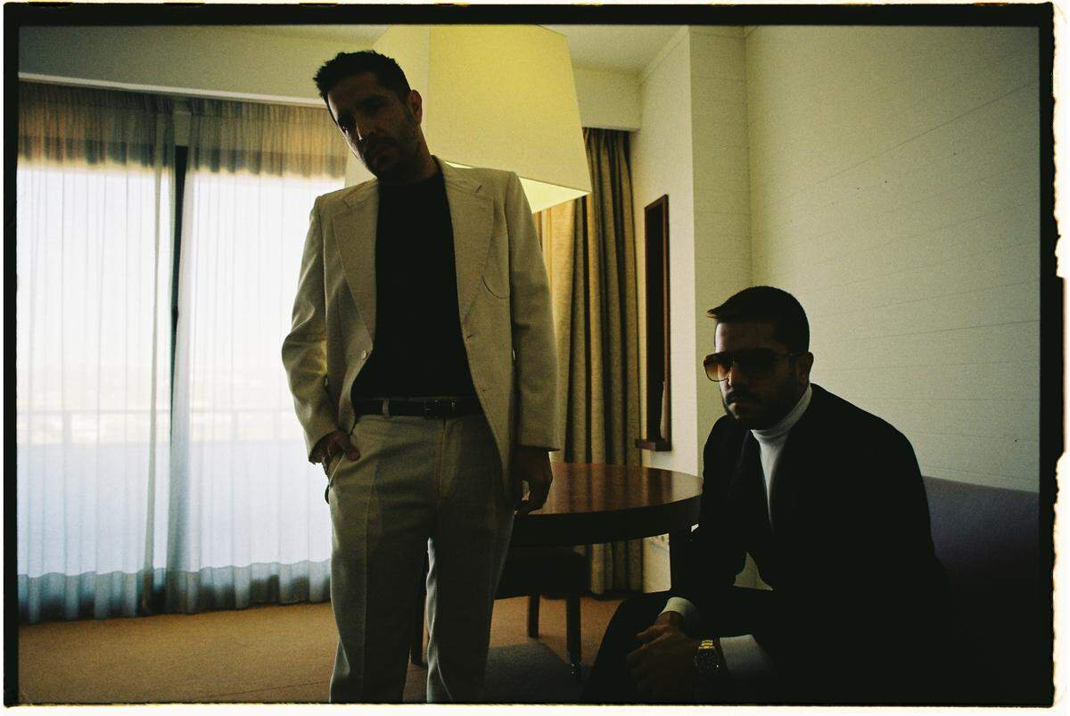 Cali y el Dandee en promoción de su disco Malibu