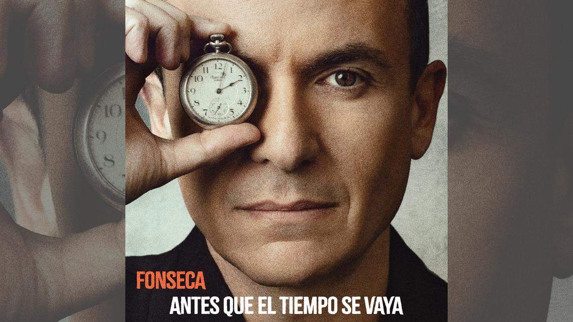 Álbum cover “Antes que el tiempo se vaya”.