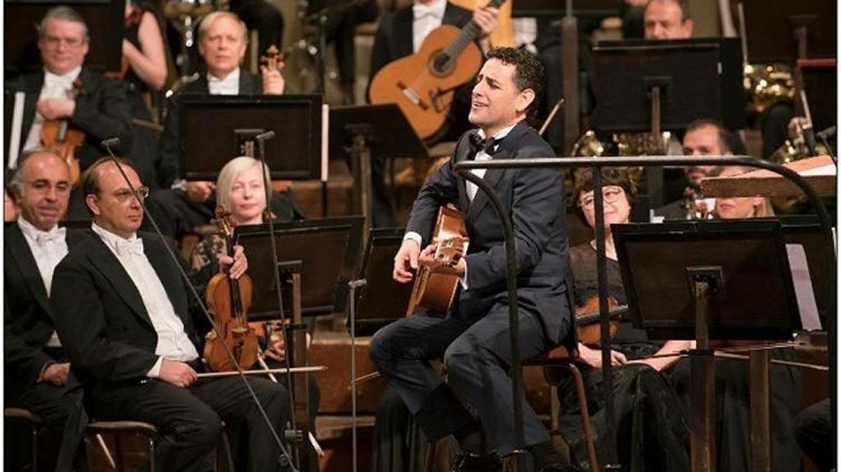 La gran sala del musikverein vienés acogió a Juan Diego Florez y amigos con la Orquesta de las Islas Baleares en una Gala Latina.