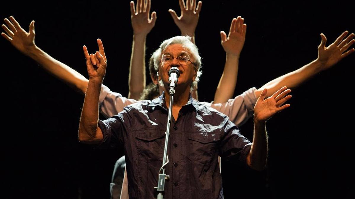 El cantautor brasileño Caetano Veloso.