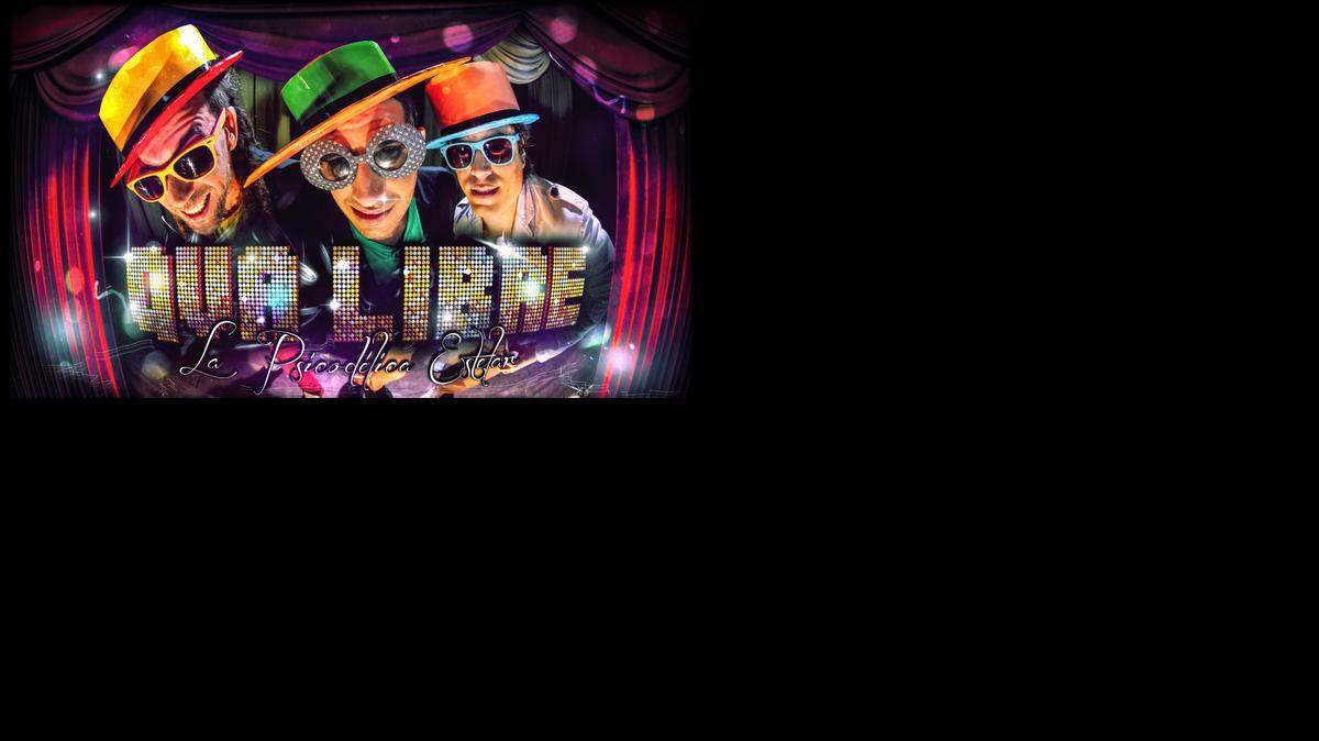 
El grupo Qva Libre apuesta por un vestuario colorido y por el funk para sentirse libres con la música.
