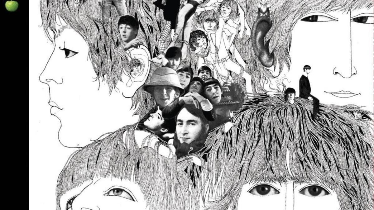 La carátula de ‘Revolver’ fue diseñada según un collage de ilustraciones y fotos montadas en un dibujo del artista alemán Klaus Voormann, amigo de los cuatro desde la época de Hamburgo.