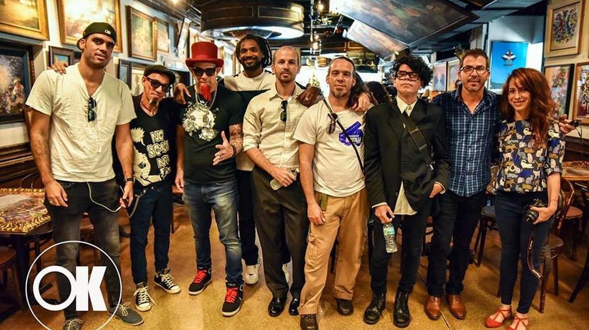 El grupo de artistas que participa en el show ‘Remembering Rotilla’ este sábado 23 en el Teatro Manuel Artime.