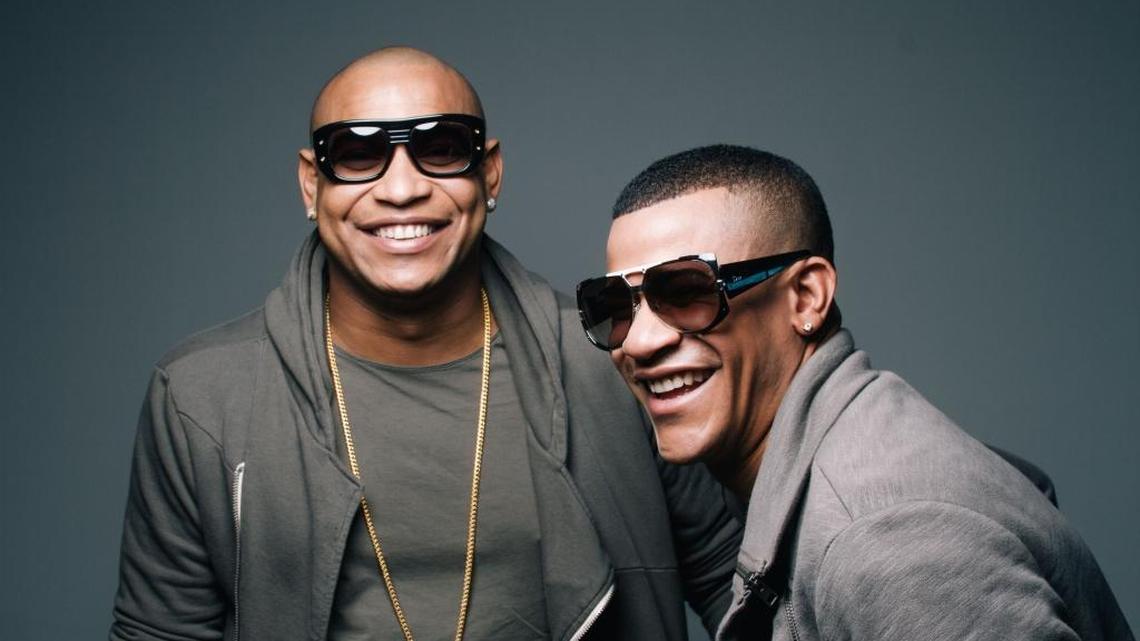 Los integrantes del dúo cubano Gente de Zona, Alexander Delgado y Randy Malcom Martínez.