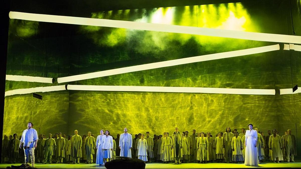 Escenario de la obra ‘Guillaume Tell’.