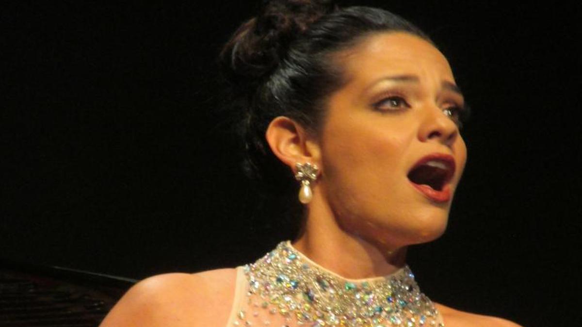 
María Aleida se dio gusto en ‘Je suis Titania’, de ‘Mignon’, de Thomas.
