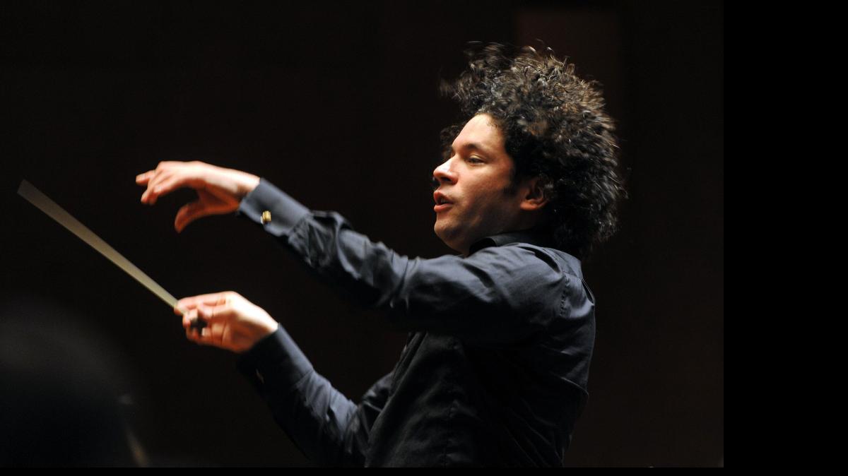 
La Orquesta Sinfónica Simón Bolívar, bajo la dirección de Gustavo Dudamel. 