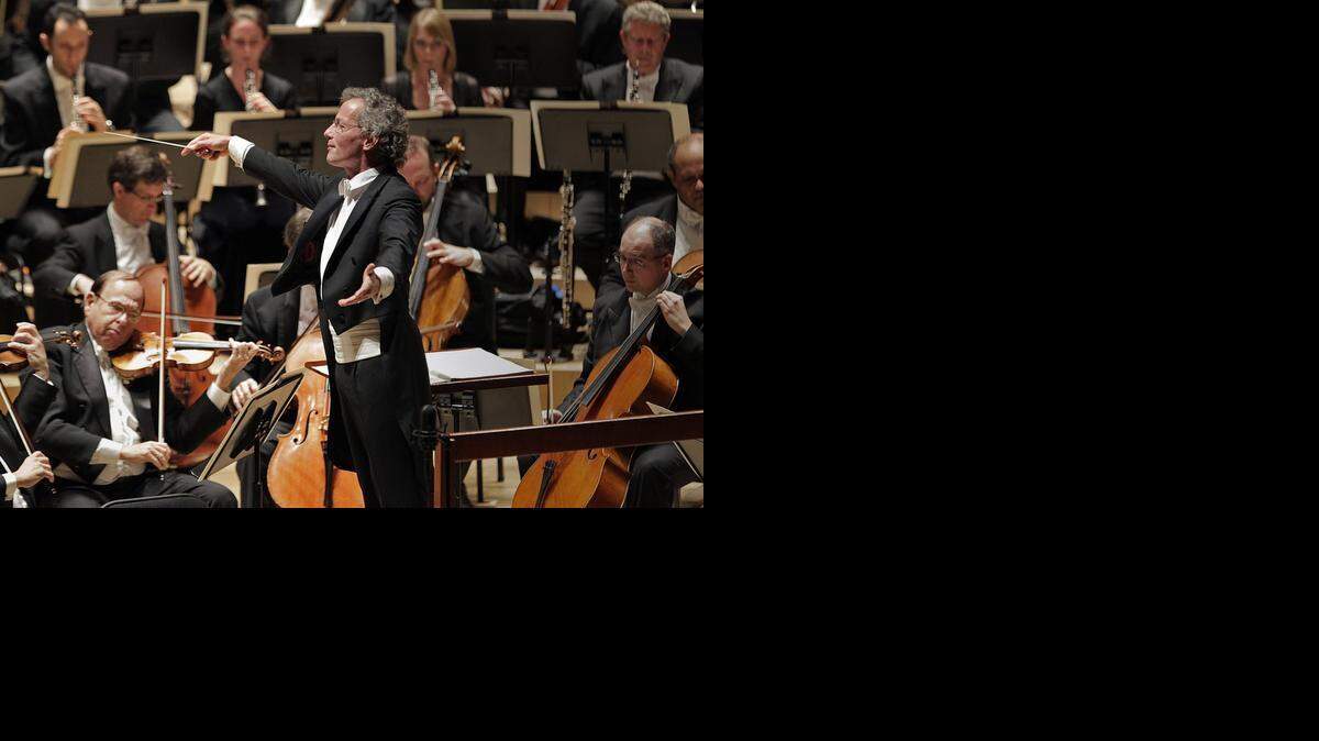 
El director Franz Welser-Most y la Cleveland Orchestra
