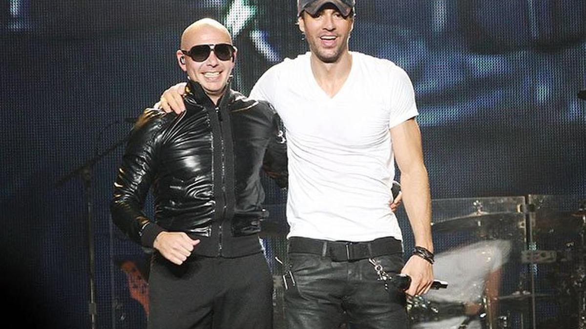 Pitbull y Enrique Iglesias, en una imagen de archivo. 