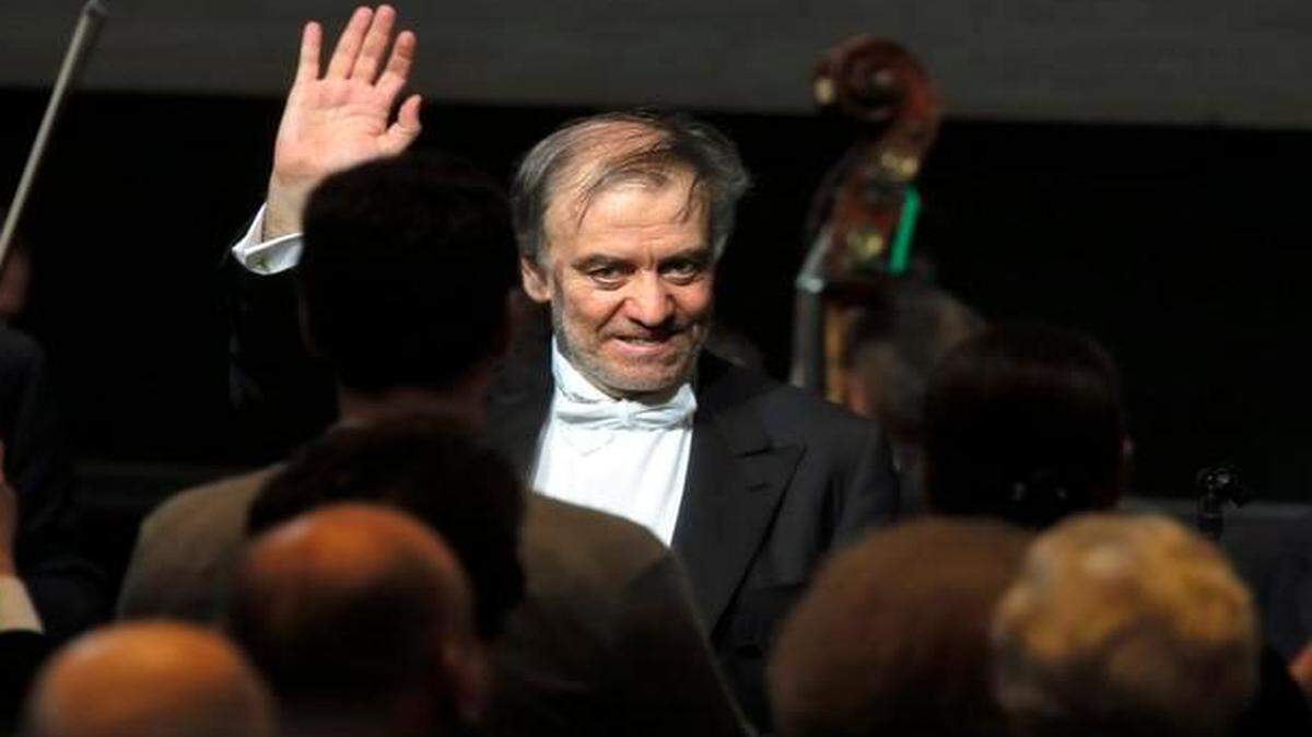 
Valery Gergiev, director de la Orquesta del Teatro Mariinsky, que ofreció un concierto el viernes en el Arsht Center
