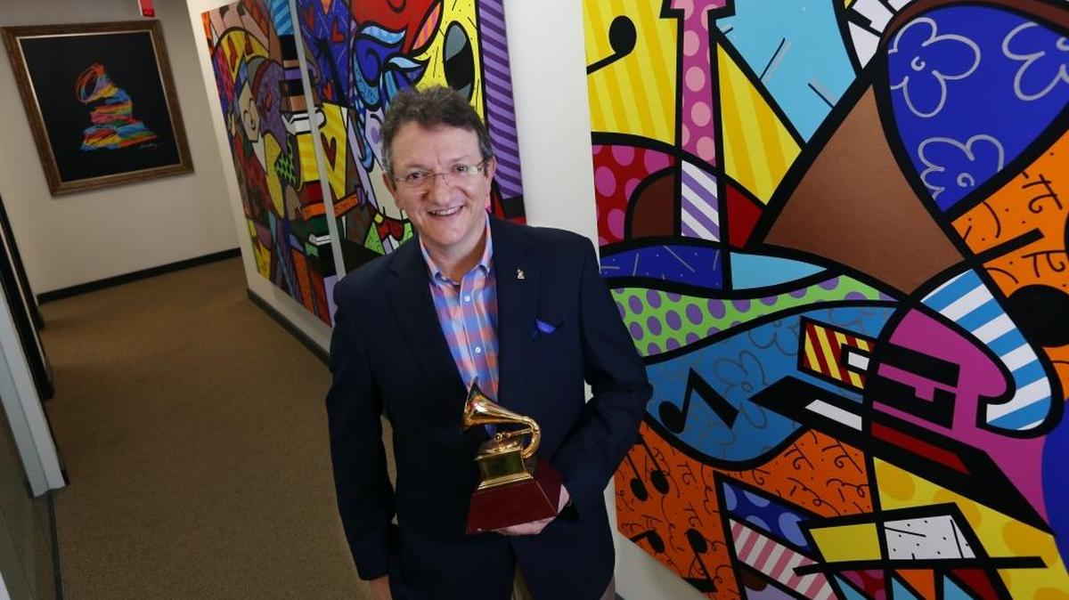 Gabriel Abaroa, presidente y CEO de la Academia Latina de Artes y Ciencias de la Grabación, que presenta los premios de los Grammy Latinos.
