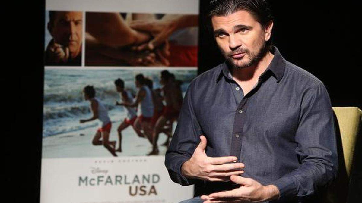 
Juanes en el hotel Mandarin Oriental de Miami, donde explicó su participación en la banda sonora del filme ‘McFarland, USA’.
