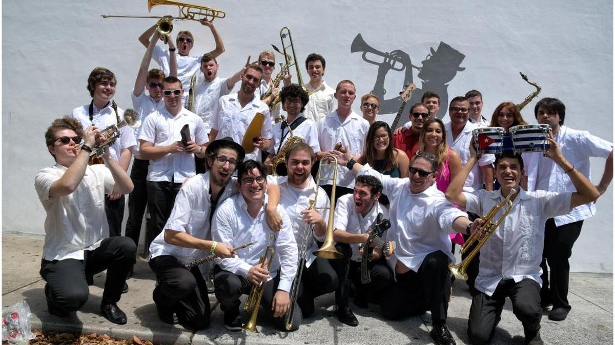 La Frost Latin Jazz Orchestra junto a Dafnis Prieto en el Gusman Concert Hall de la Universidad de Miami, el jueves 19 de abril a las 8:00 p.m.