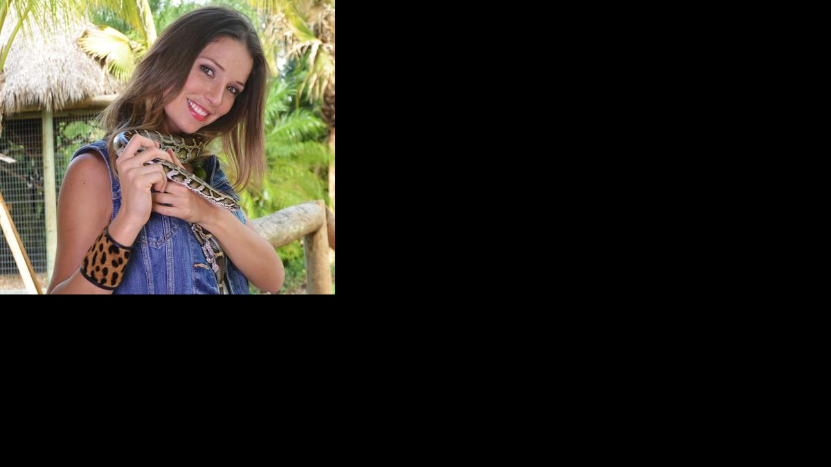 
La presentadora Alessandra Villegas 
