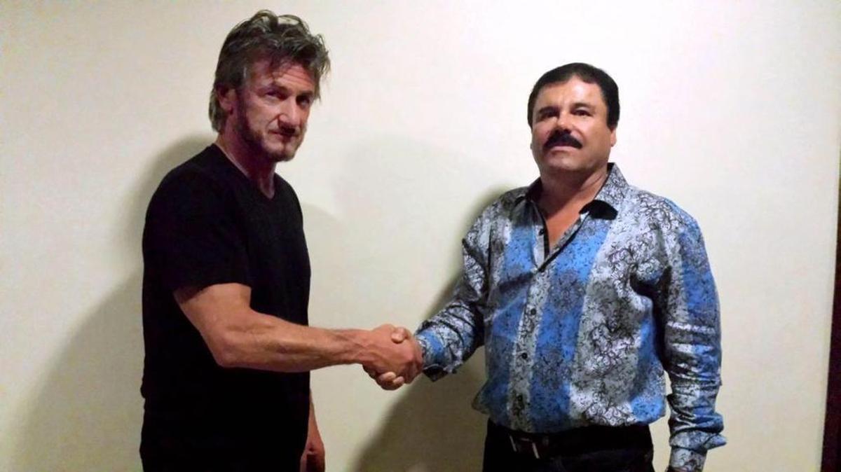 El actor Sean Penn habló con el narcotraficante mexicano mientras era un prófugo de la justicia.