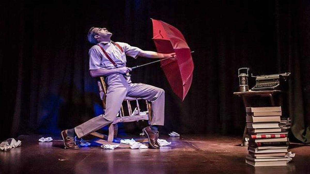 
Yunier López en el unipersonal ‘La boca’, que se presentó en el Festival Internacional de la Escena Gay, Miami, 2014.
