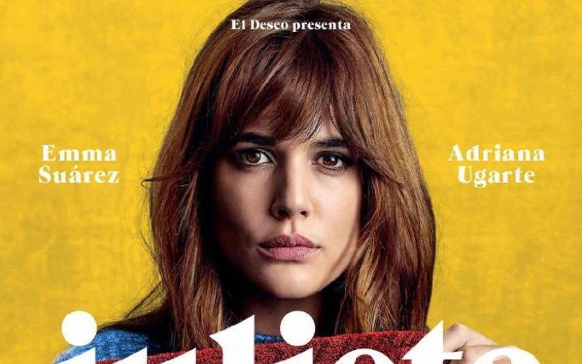 El cartel de la película “Julieta” de Pedro Almodóvar.