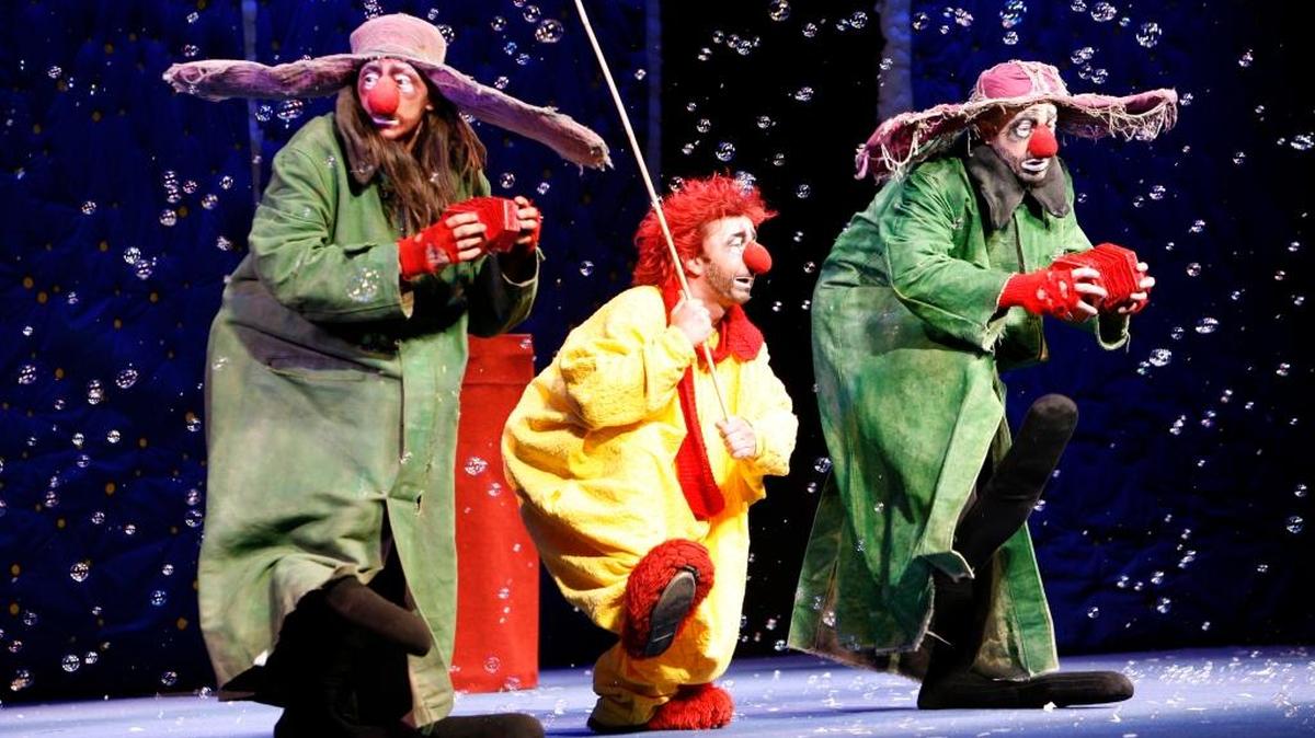 Slava Snowshow, una propuesta escénica que combina payasadas con un toque de filosofía y drama se presenta en el Adrienne Arsht Center.