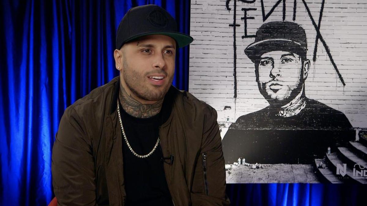 Nicky Jam durante una reciente entrevista promocional sobre su disco ‘Fénix’.