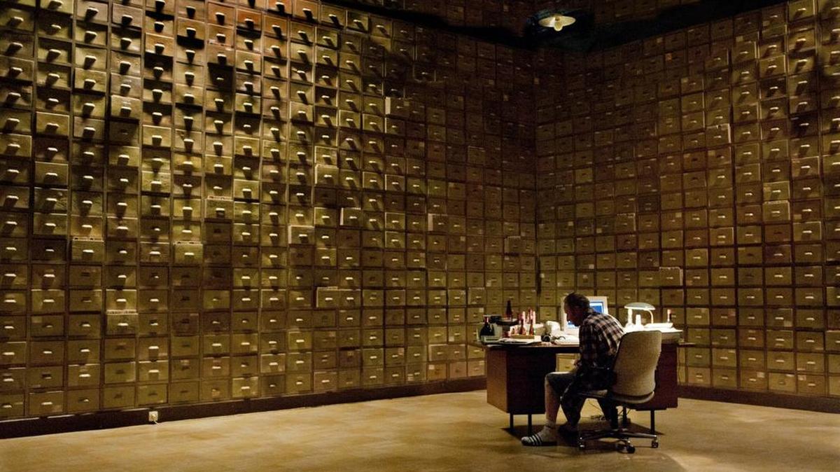 Una escena de ‘The Brand New Testament’ (2015), una fantasía singular, tierna y poética, divertida y a la vez teñida de cierta tristeza aciaga.