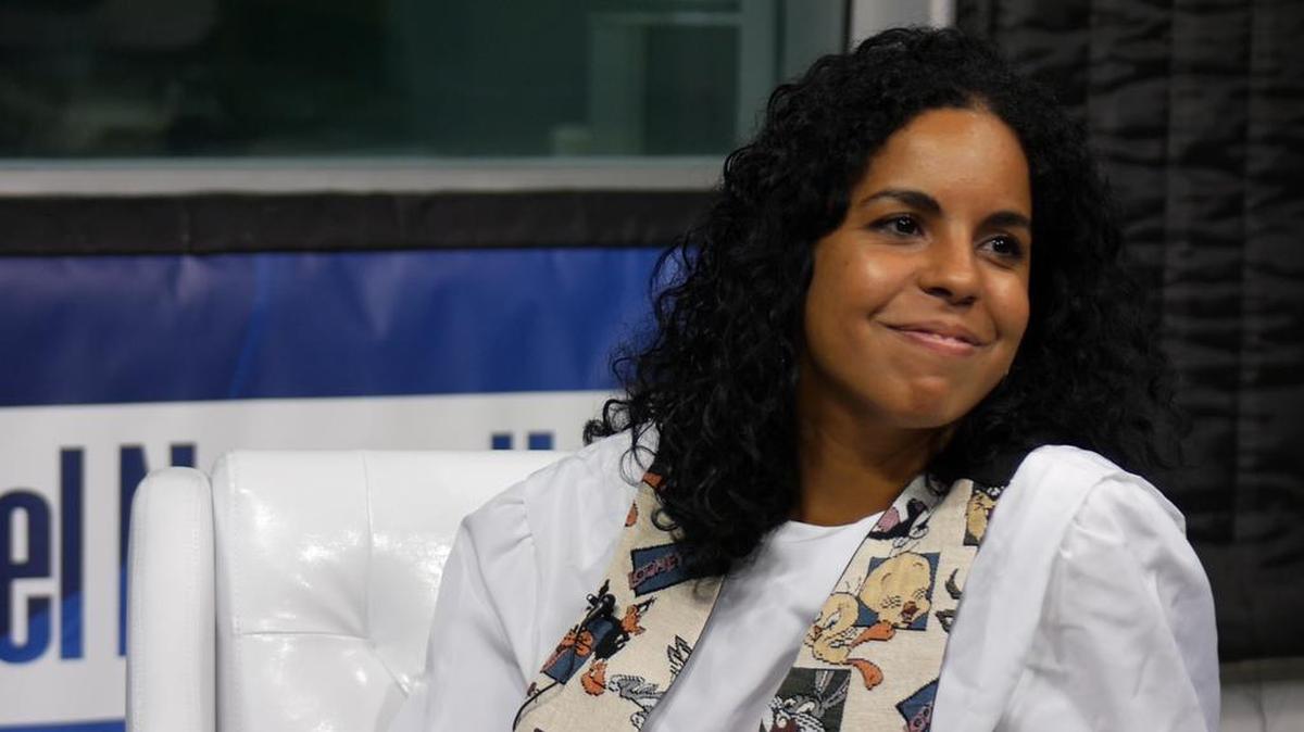 Danay Suárez durante una entrevista con el Nuevo Herald el pasado viernes 3 de noviembre.