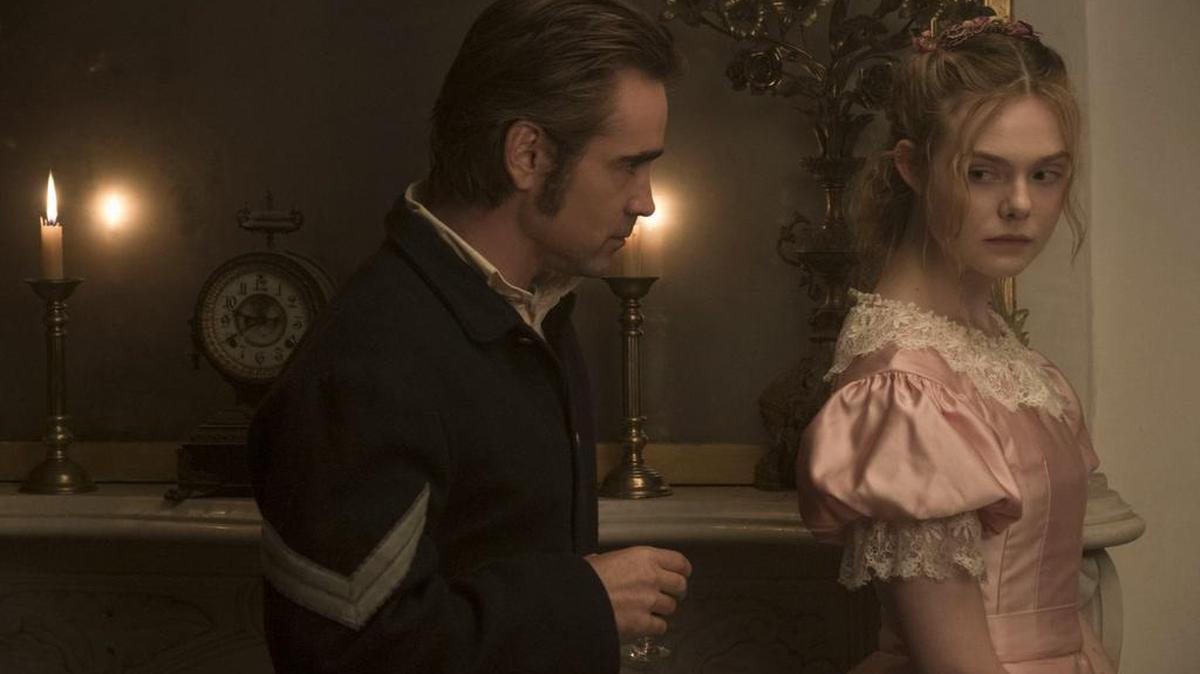 Colin Farrell y Elle Fanning en ‘The Beguiled’ (2017).